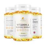 Vitamin A 10,000 IU Vegan Softgels - 365 Count