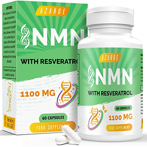 NAD+ & Trans-Resveratrol 1100mg with Black Pepper