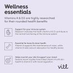 Vitl Vitamin A & D3 - 60 Easy Swallow Capsules