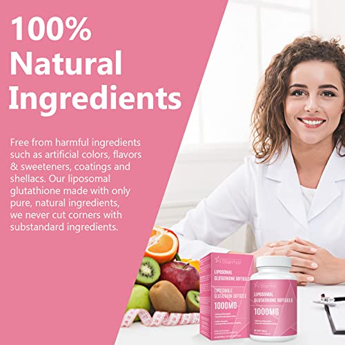 Liposomal Glutathione Softgels for Antioxidant Support
