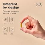 Vitl Vitamin A & D3 - 60 Easy Swallow Capsules