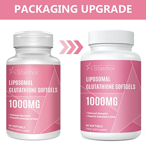 Liposomal Glutathione Softgels for Antioxidant Support
