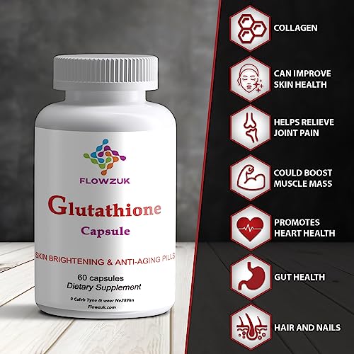 Glutathione Skin Whitening Antioxidant Capsules with Collagen