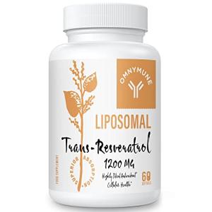 Liposomal Trans-Resveratrol 1200mg Antioxidant Support