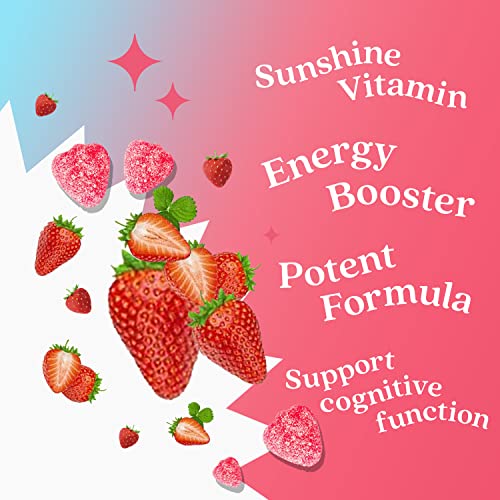 BeLive Vitamin D3 & B12 Gummies, 60 Count