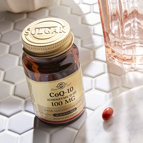 Solgar CoQ-10 100 mg Softgels - 30 Count