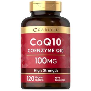 CoQ10 100mg Vegan Tablets - 120 Count