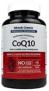 Max Strength CoQ10 Complex 300mg, 120 Capsules