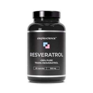 Resveratrol 1000mg Antioxidant Supplement - 60 Capsules