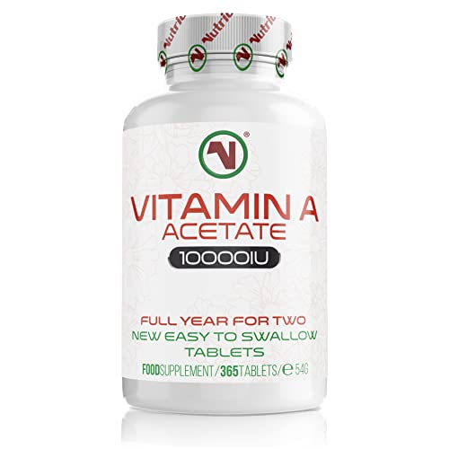 Nutriodol Vitamin A 10,000IU - 365 Tablets
