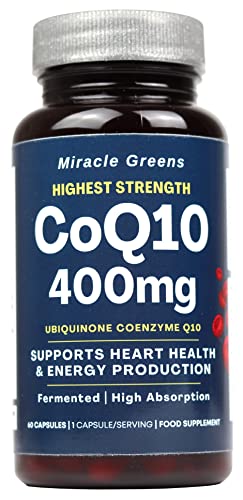 CoQ10 400mg - Antioxidant for Heart Health