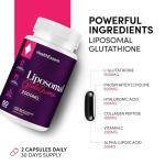 Liposomal Glutathione with Vitamin C & Collagen 60 Softgels