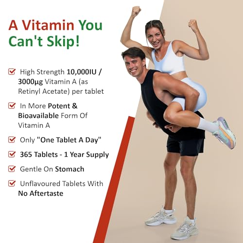 Nutriodol Vitamin A 10,000IU - 365 Tablets