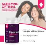 Liposomal Glutathione with Vitamin C & Collagen 60 Softgels