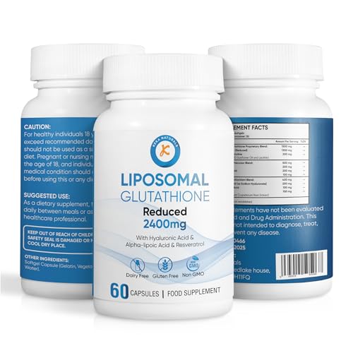 Liposomal Glutathione Softgels with Hyaluronic Acid