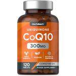 CoQ10 300mg | High Strength Vegan Supplement Tablets