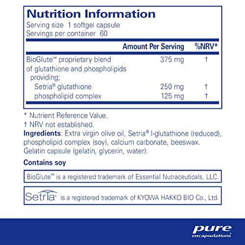 Liposomal Glutathione by Pure Encapsulations - 60 Capsules