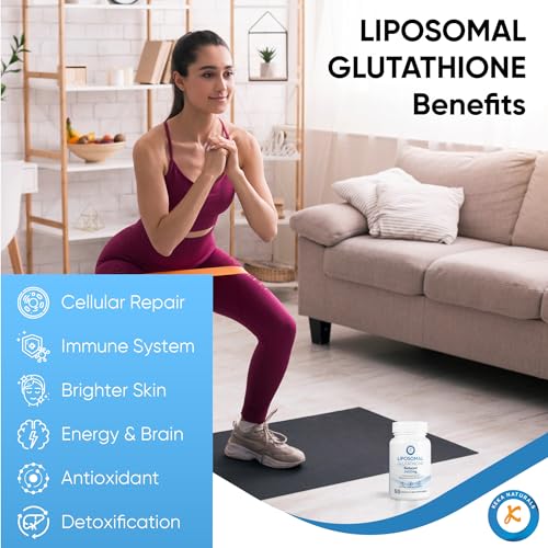 Liposomal Glutathione Softgels with Hyaluronic Acid