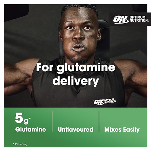 Optimum Nutrition Unflavoured Glutamine Powder, 630g