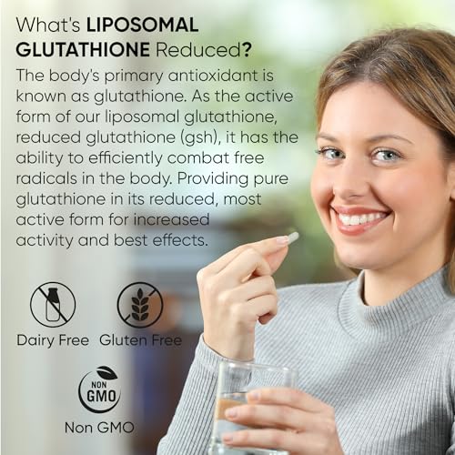 Liposomal Glutathione Softgels with Hyaluronic Acid
