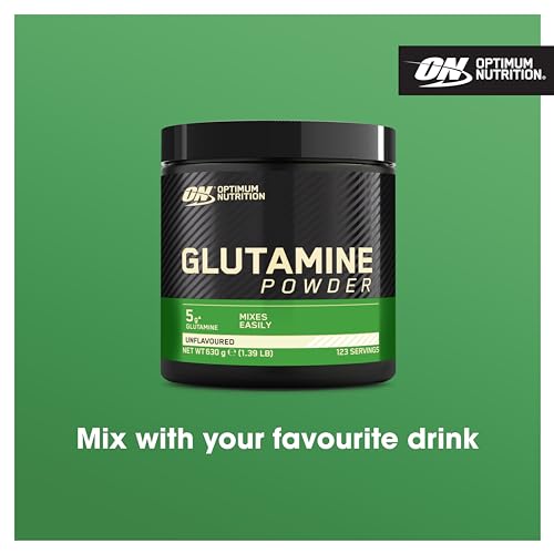 Optimum Nutrition Unflavoured Glutamine Powder, 630g