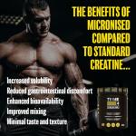 Time 4 Creatine Powder, 600g Unflavoured Micronised