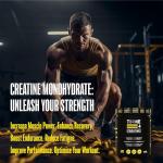 Time 4 Creatine Powder, 600g Unflavoured Micronised
