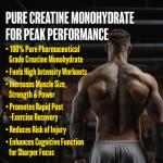 Time 4 Creatine Powder, 600g Unflavoured Micronised