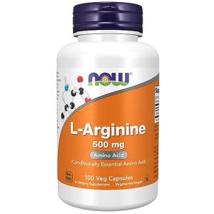 Now Foods L-Arginine 500mg Vegan Capsules