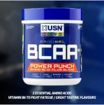 USN Power Punch BCAA Amino Powder, Tangerine 400g