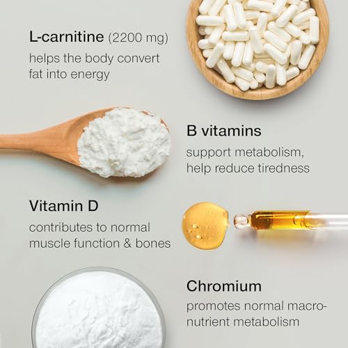 High Strength L-Carnitine Capsules with Vitamins