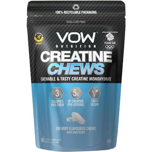 VOW Nutrition Mint Creatine Chews - 100 Chews