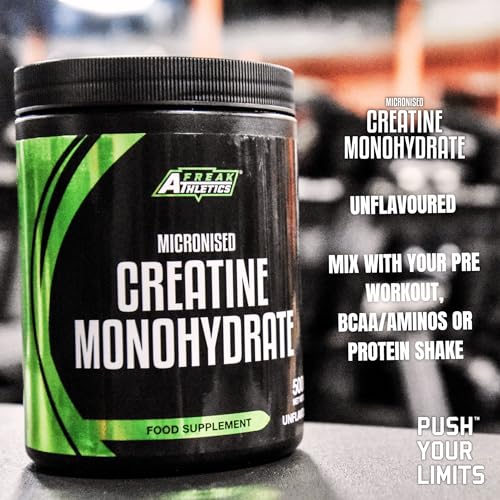 Premium Creatine Monohydrate Powder 500g - Unflavoured
