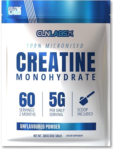 Pure Creatine Monohydrate Powder - 300g Unflavoured