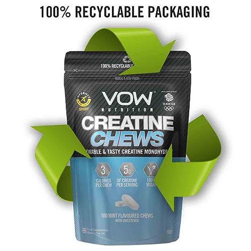 VOW Nutrition Mint Creatine Chews - 100 Chews