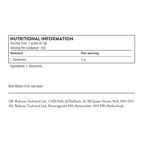 Thorne L-Glutamine Powder for Gut Health