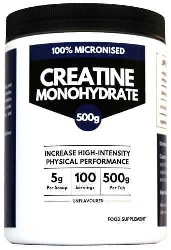 500g Unflavoured Creatine Monohydrate for Muscle Gains