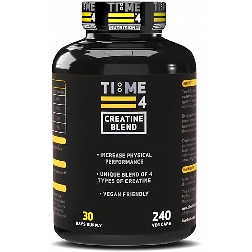 Time 4 Creatine Blend - 240 Vegan Capsules