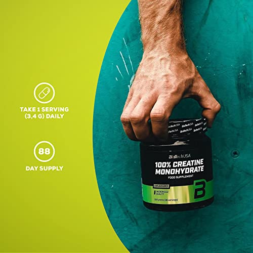 BioTechUSA 100% Micronized Vegan Creatine Monohydrate 300g