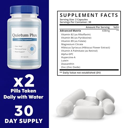 Quietum Plus: Natural Hearing Support Supplement