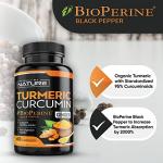 Turmeric Curcumin with Black Pepper & Ginger Capsules
