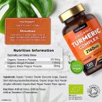 High Strength Organic Turmeric Black Pepper Capsules