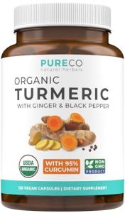 Organic Turmeric Curcumin with Black Pepper & Ginger