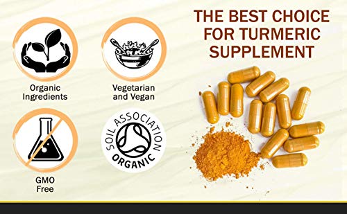 Organic Turmeric Curcumin with Ginger & Black Pepper