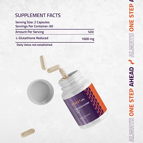 L-Glutathione 1000mg – Immune Support Capsules