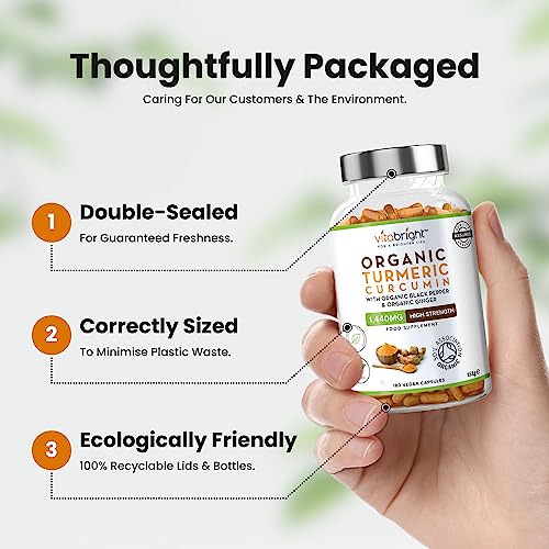 High-Potency Curcuma Capsules with Black Pepper & Ginger