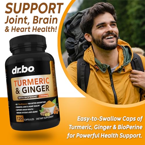 Turmeric Curcumin with Ginger & BioPerine Capsules