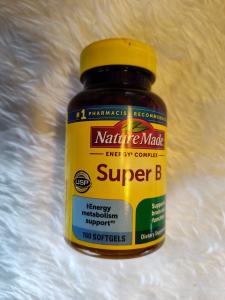 Nature Made Super B Energy Complex Softgels, 160 Count