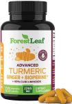 Extra Strength Organic Turmeric Supplement 120ct 2265mg