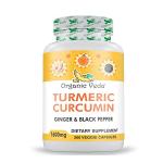 Organic Turmeric Ginger Capsules for Joint Support